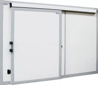 Дверной блок для холодильной камеры Polair откатная дверь 3600 x2560 (100 мм) 